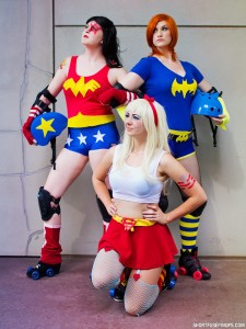 Leaping Lizard Cosplay, A to Z Cosplay, and Brittnie Jade Roller Girls