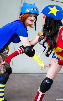 Brittnie Jade and A to Z Cosplay Roller Girls