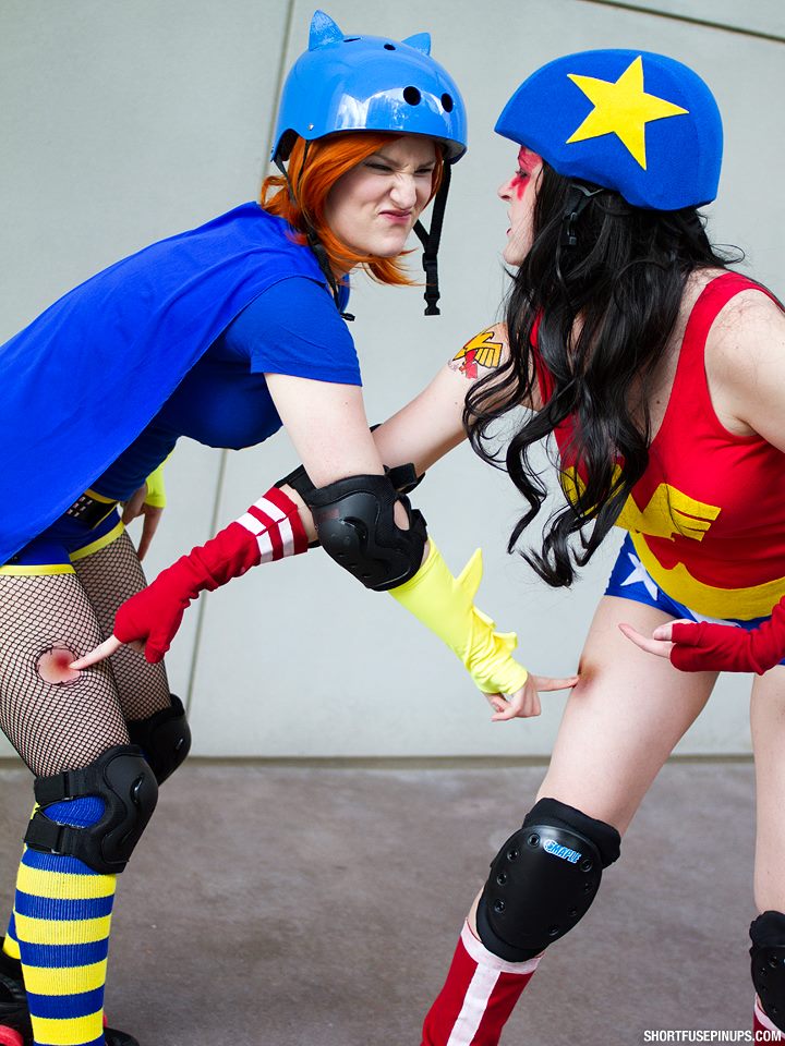 Brittnie Jade and A to Z Cosplay Roller Girls