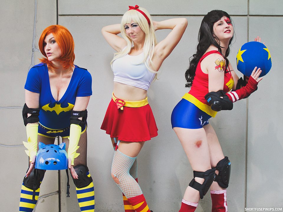 Leaping Lizard Cosplay, A to Z Cosplay, and Brittnie Jade Roller Girls
