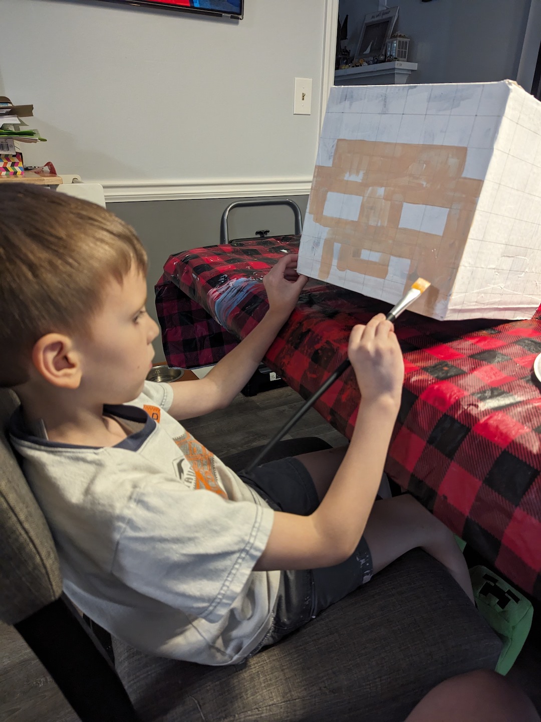 Crafting Your Own Minecraft Head: A Cardboard Adventure – A to Z Cosplay